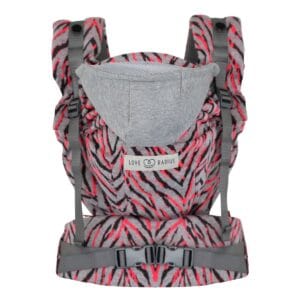 Portabebé Ergonómico Love Radius HoodieCarrier Pink Bazar